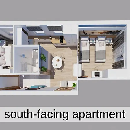 شقة Marula - 5 Min Walk To Beach, Supermarkets, Restaurants - Balcony, Parking & Bicycles *