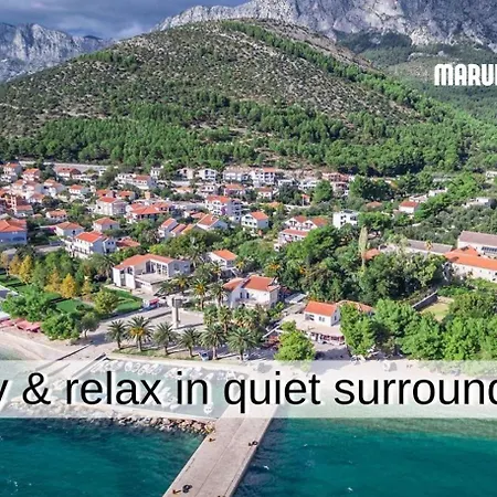 Marula - 5 Min Walk To Beach, Supermarkets, Restaurants - Balcony, Parking & Bicycles Zaostrog