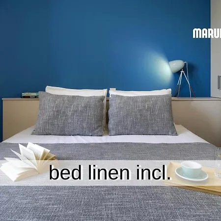 Marula - 5 Min Walk To Beach, Supermarkets, Restaurants - Balcony, Parking & Bicycles Daire