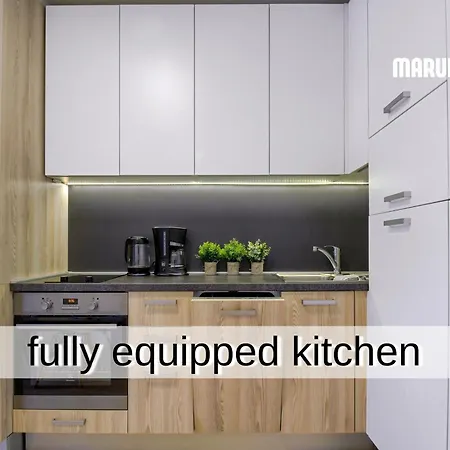 Daire Marula - 5 Min Walk To Beach, Supermarkets, Restaurants - Balcony, Parking & Bicycles