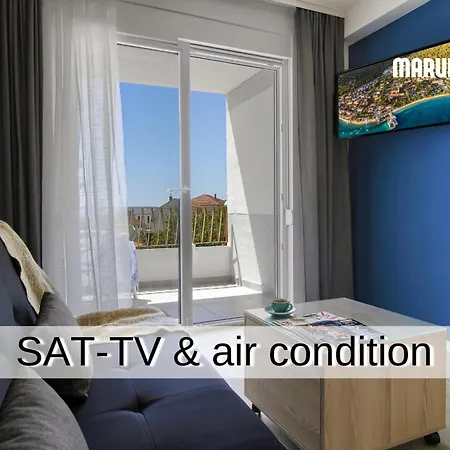 Daire Marula - 5 Min Walk To Beach, Supermarkets, Restaurants - Balcony, Parking & Bicycles Zaostrog